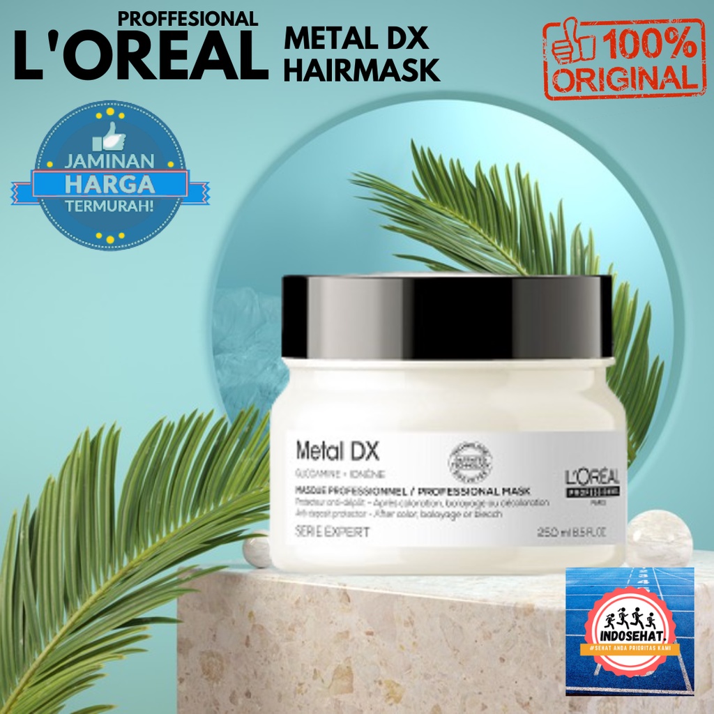 Jual LOREAL Serie Expert Metal DX Hair Mask - Masker Perawatan Nutrisi ...