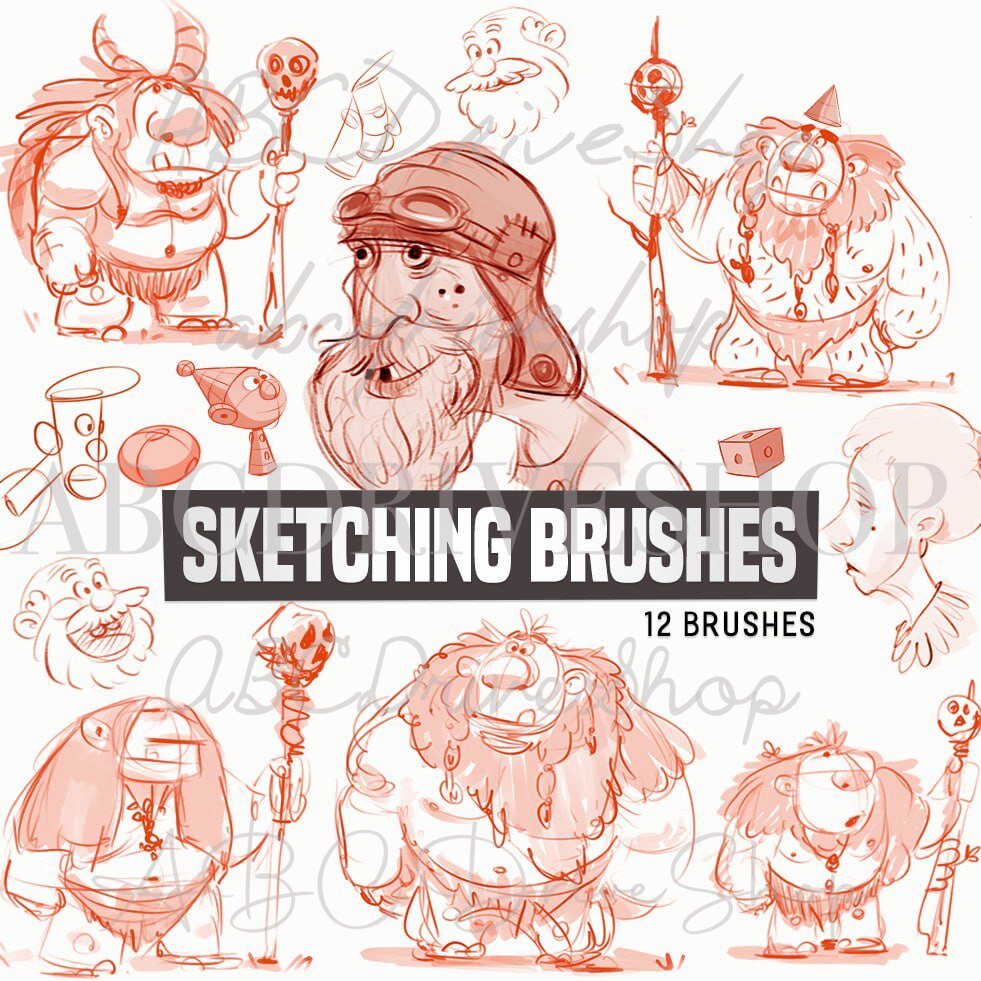 Jual Procreate Brush - Sketching Brushes for Procreate | Shopee Indonesia