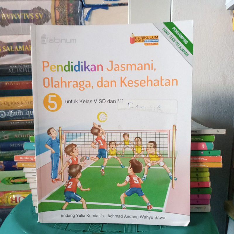 Jual buku pendidikan jasmani olahraga dan kesehatan kelas 5 SD platinum ...