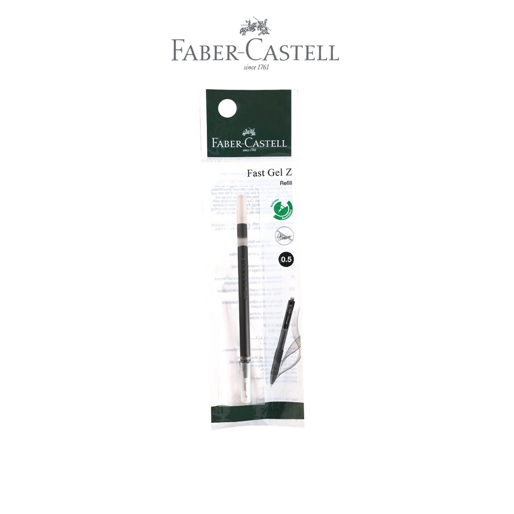 Faber-Castell Eco Gel Fast Dry Gel Pen 0.5mm / 0.7mm Made in Malaysia