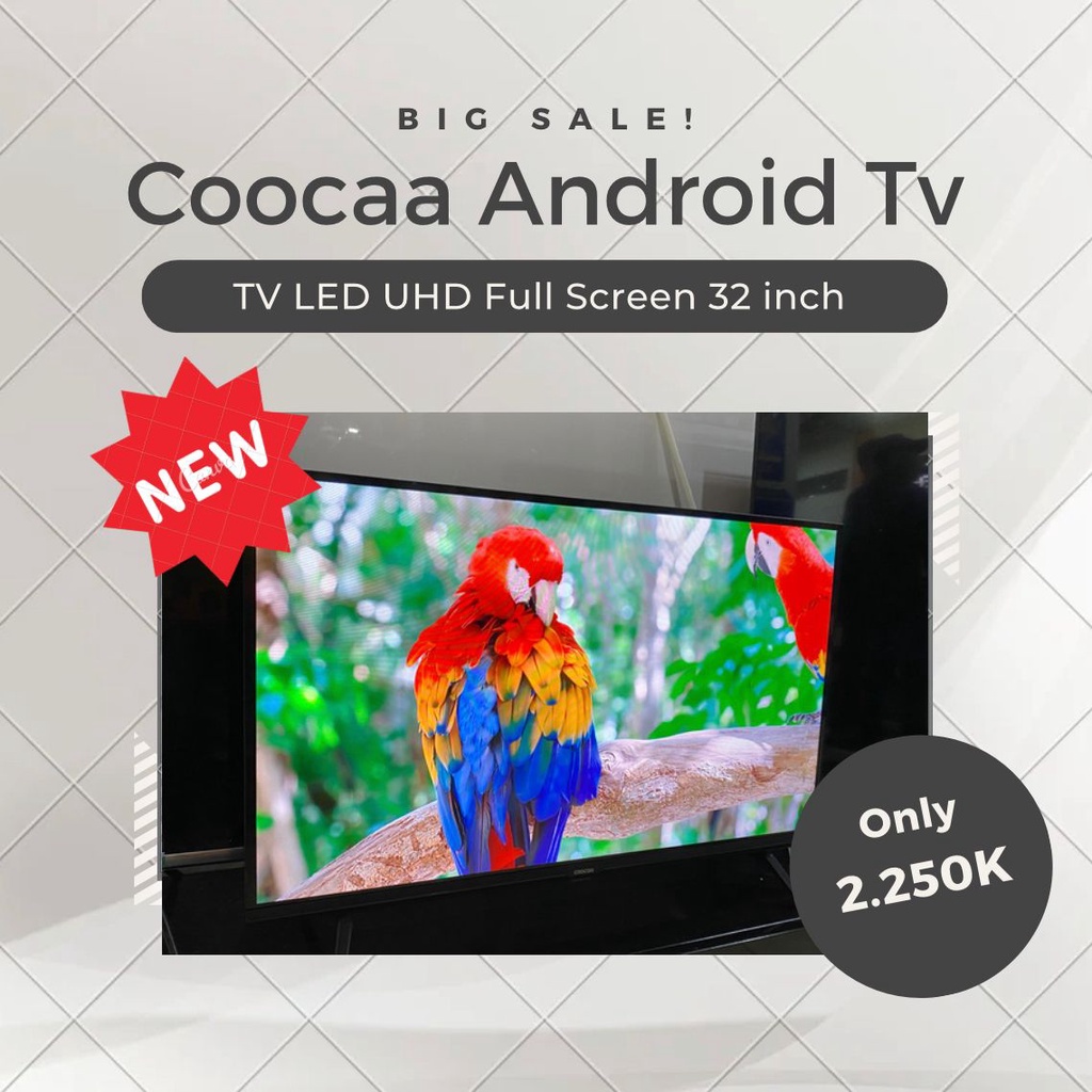 Jual Coocaa Led Tv 32 Inch 32ctd6500 Smart Android Tv Shopee Indonesia