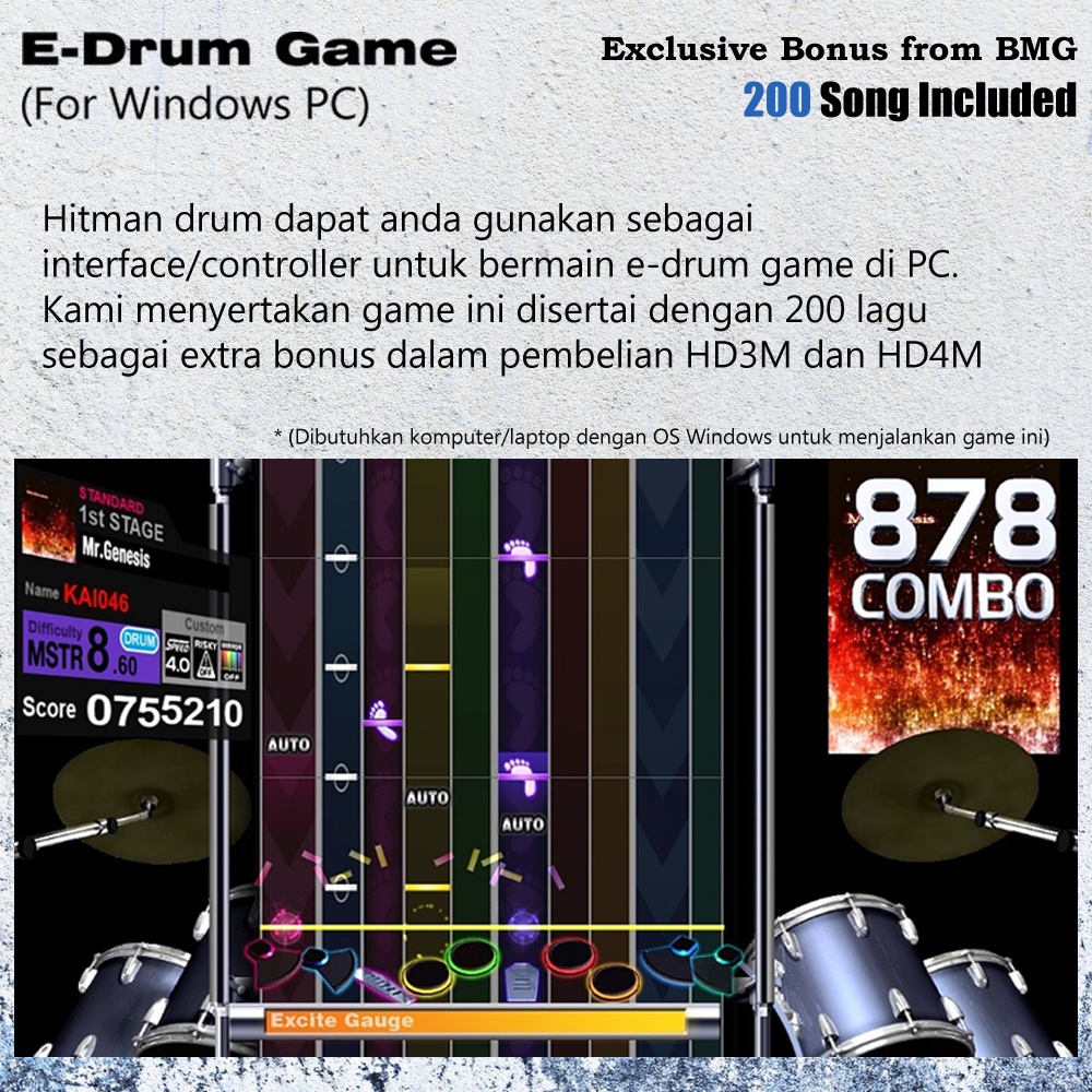 Jual Roland TD 02KV Drum Elektrik / TD02KV / TD02 KV / TD 02 KV VDrums ...