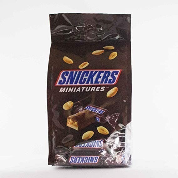 Jual SNICKERS Miniatures Chocolate Mini Bar Cokelat Snack Camilan ...