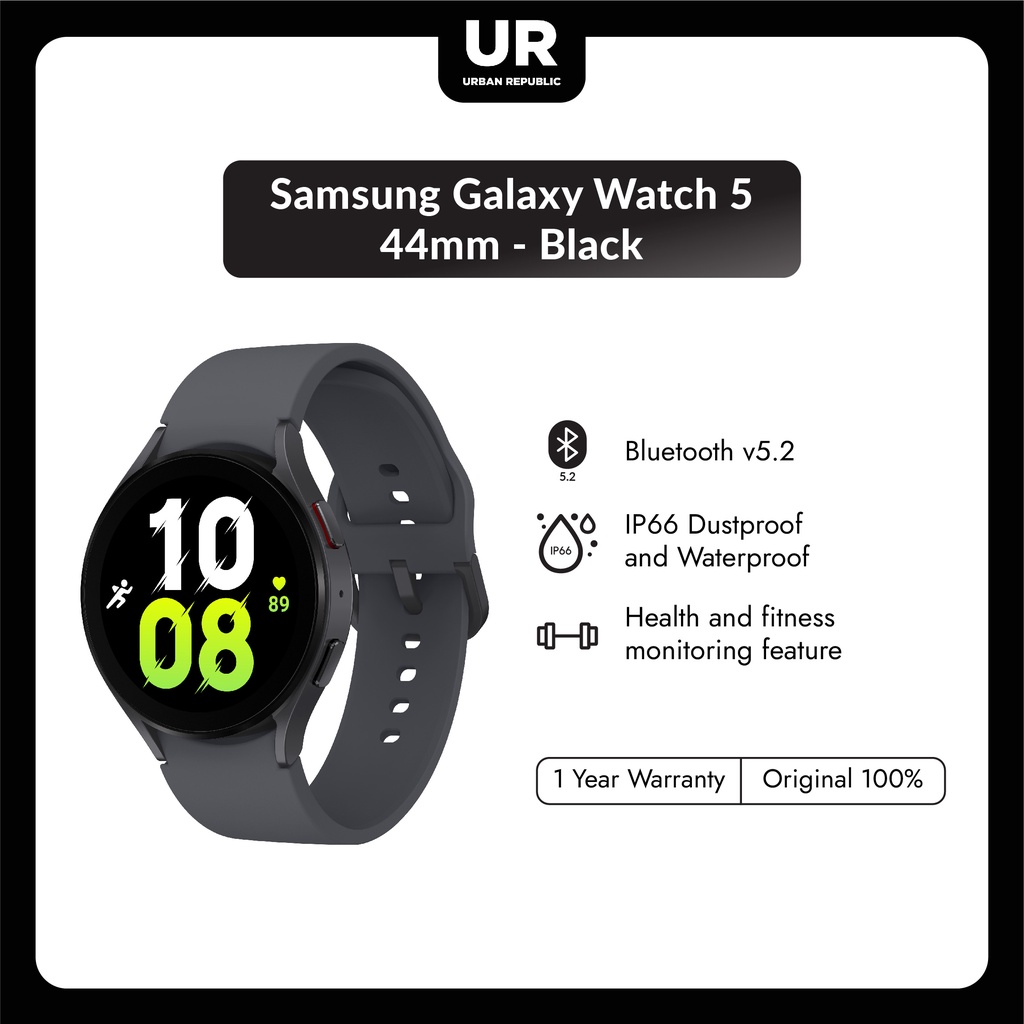 Jual Samsung Galaxy Watch5 44mm - Black | Shopee Indonesia