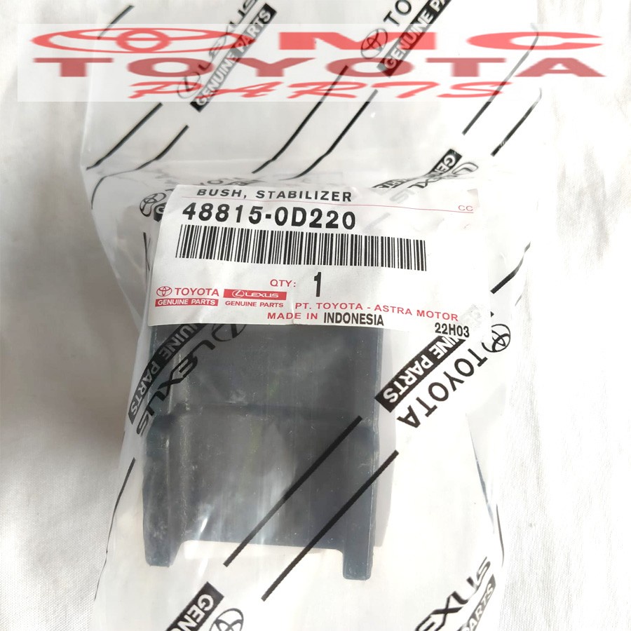 Jual Karet Stabilizer Bush Bushing Bus Depan Toyota Sienta 48815-0D220 ...