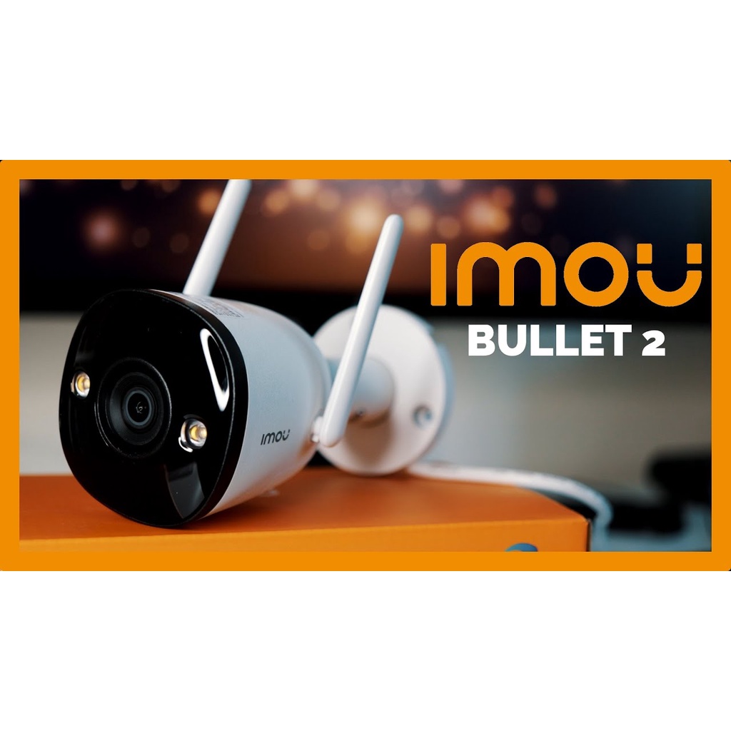 Jual IMOU Bullet 2 Full Color 2MP CCTV Wireless Outdoor | Shopee Indonesia