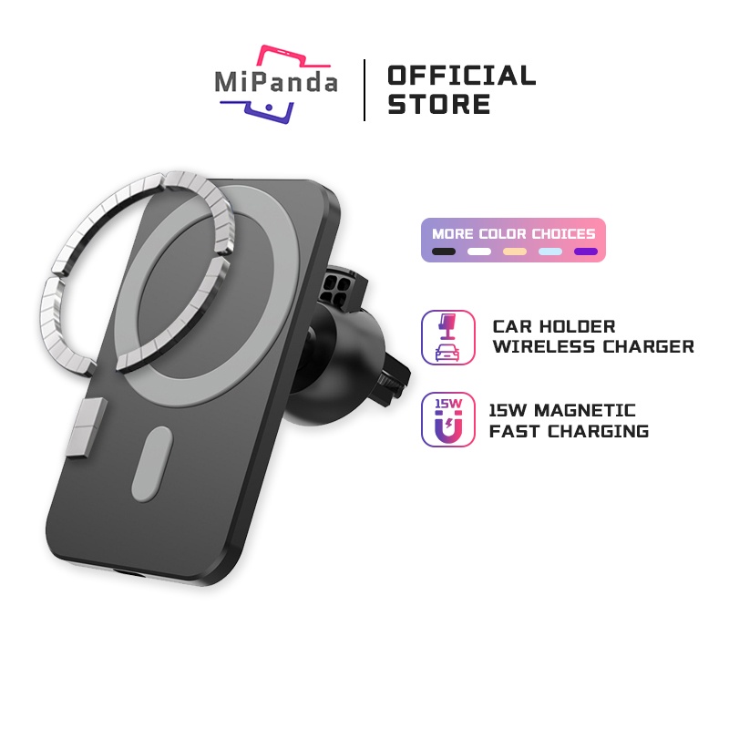 Jual Mipanda Mobil Wireless Charger Car Holder Phone Strand /