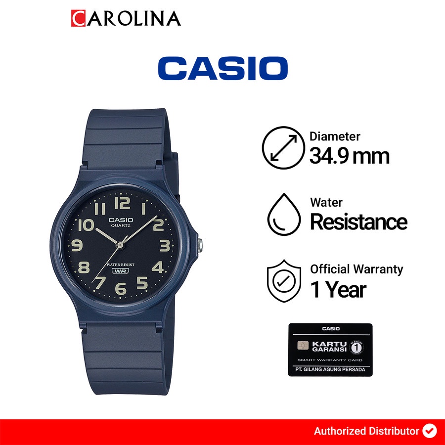 Jual Jam Tangan CASIO MQ 24UC 2B Wanita Shopee Indonesia