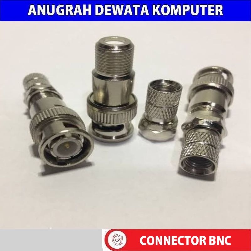 Jual Konektor Bnc Drat Cctv Bnc Made In Taiwan Shopee Indonesia