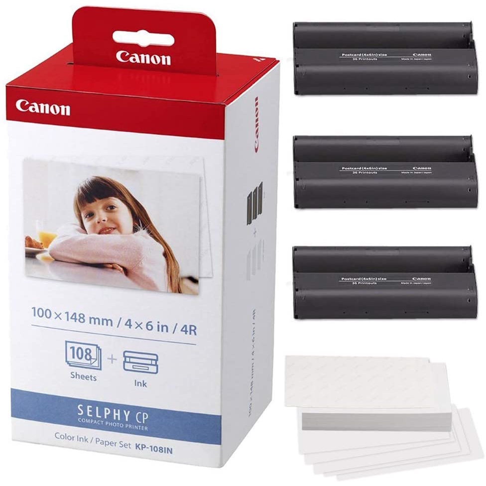 Jual Paper canon selphy RP-108 PAPPER KP-108IN | Shopee Indonesia