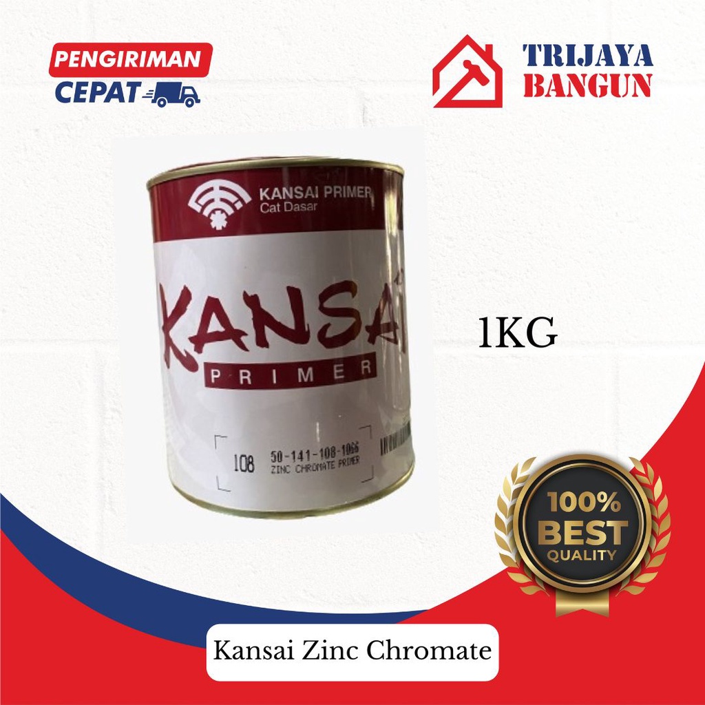 Jual Cat Dasar Kansai Zinc Chromate 1 Kg Primer Shopee Indonesia