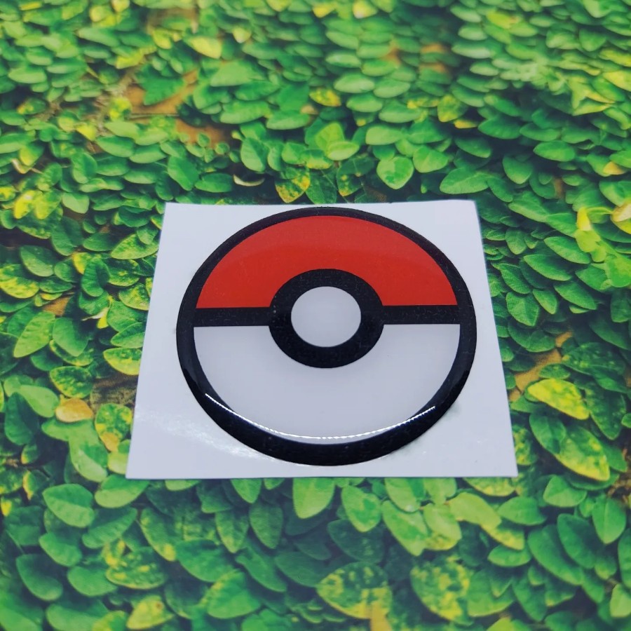 Jual Sticker Timbul Resin Pokemon 2D logo Motor Stiker Kecil | Shopee ...