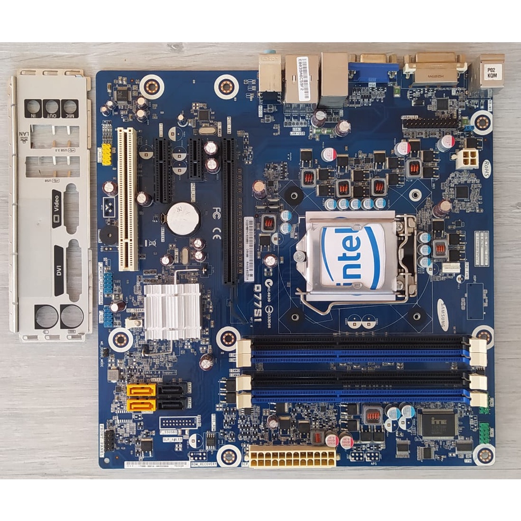 Jual Motherboard Q77 Samsung (Q77S1) LGA 1155 Mainboard Mobo | Shopee ...
