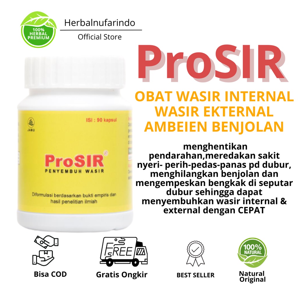PAHE PAKET SEMBUH OBAT WASIR OBAT AMBEIEN WASIR AMBEYEN SUSAH BAB TERBUKTI AMPUH TERLARIS "PROSIR"