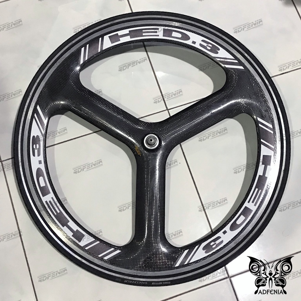 Jual Stiker Decal Rims Hed 3 Tri Spoke 700c | Shopee Indonesia