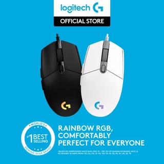 Logitech G203 Mouse Gaming Wired RGB Lightsync with Macro