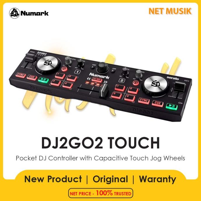 DJ2GO2 Touch DJコントローラー numark - DJ機材