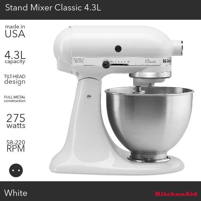 4.3 L CLASSIC STAND MIXER 5K45SS