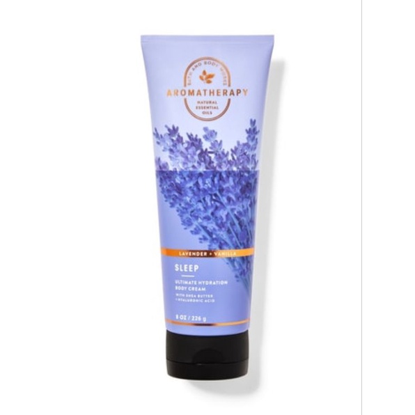 Jual Bath & Body Works Body Cream Lavender Vanilla Sleep Aromatherapy