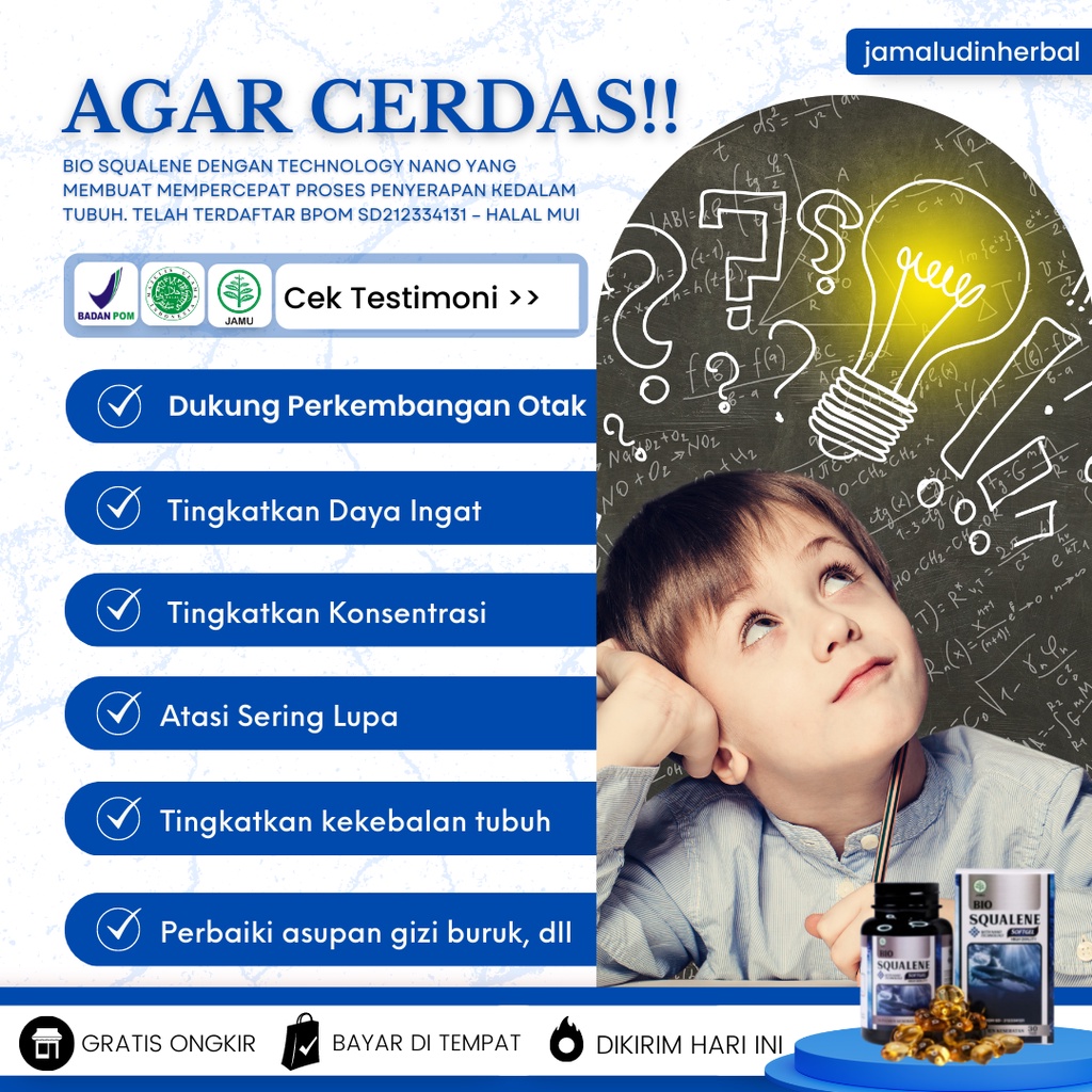 Jual Obat Penambah Daya Ingat Multivitamin Nutrisi Otak Anak Dewasa ...