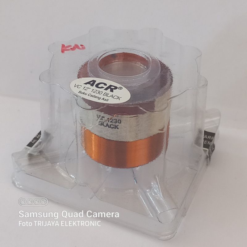 Jual Spul ACR 1230 Black Original Spol Speaker ACR Original D 38,5 mm ...