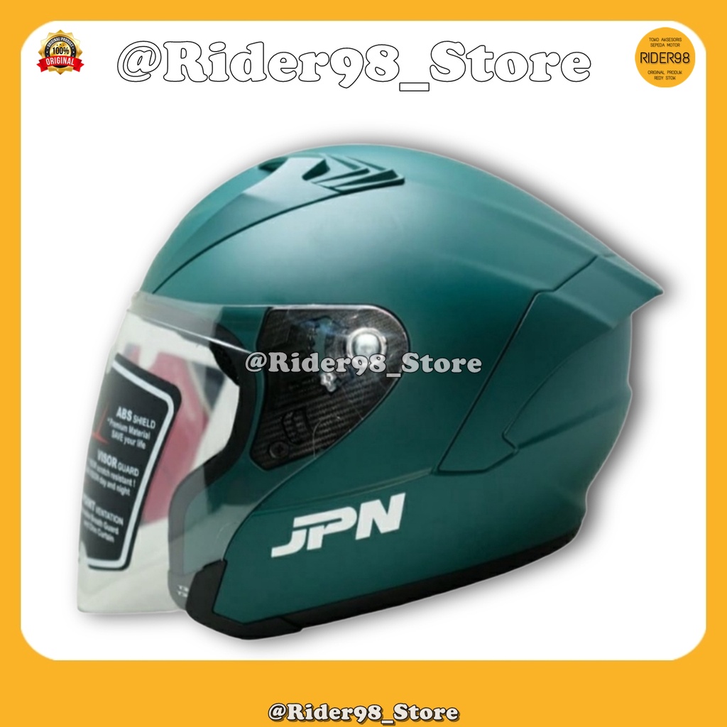 Jual Helm Sepeda Motor Half Face Jpn Kyoshi Solid Original Helem Pria