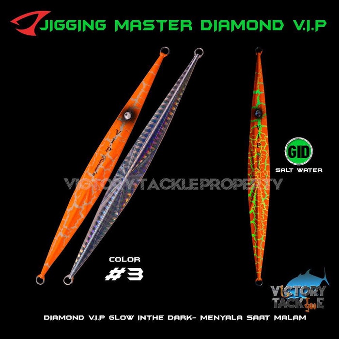 MATA Metal Jig 400g Master of Jigging Diamond VIP Including Hook