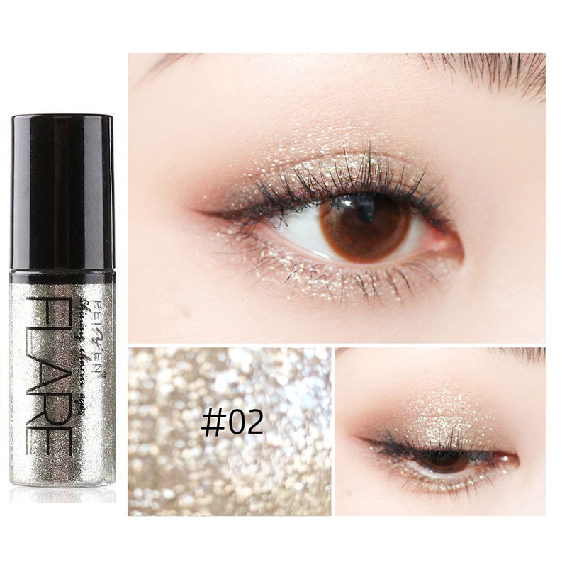 Jual [COD]FLARE Eyeshadow Gliter Waterproof Long Lasting Korea/ Liquid ...