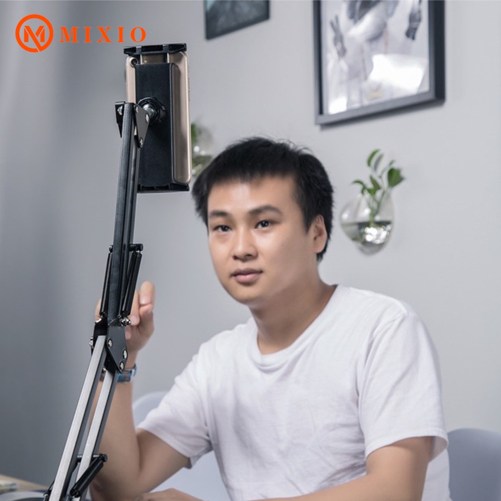 Mixio - S99 Lazypod Lantai 1.35m Stand Ranjang Phone Holder Hp Tablet - foto 5