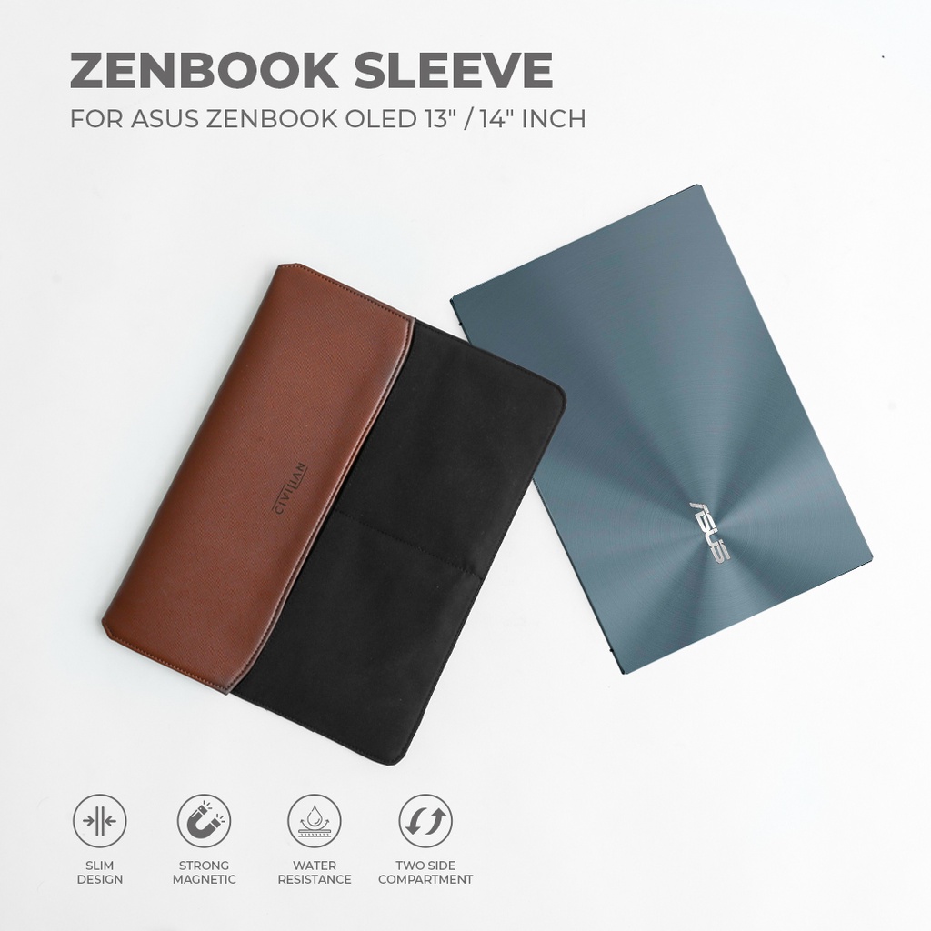 Jual Asus Zenbook 13 14 inch Sleeve Civilian Cover Laptop Bag Shopee Indonesia