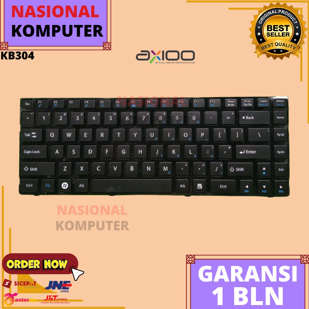 Jual Keyboard Axio RNE RNO CLEVO W540 Frame | Shopee Indonesia