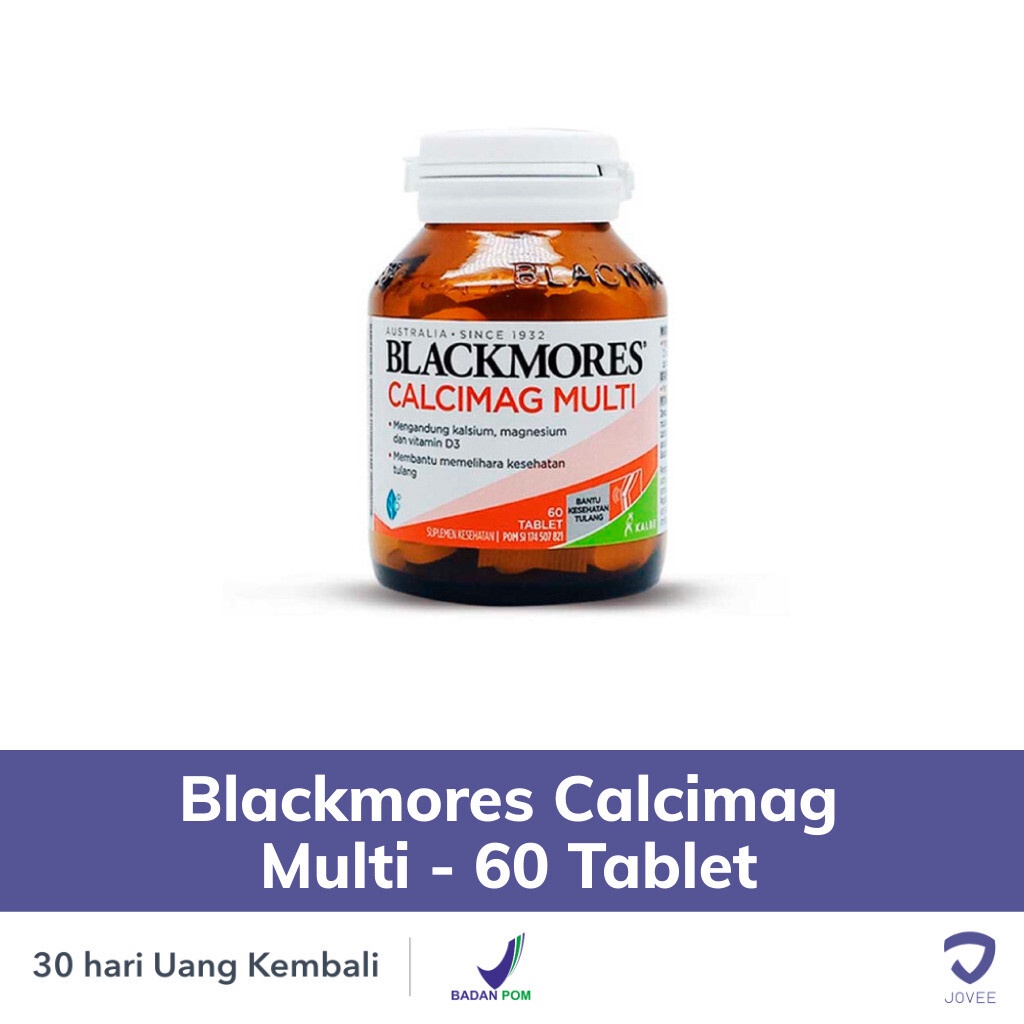 Jual Blackmores Calcimag Multi - 60 Tablet - JOVEE | Shopee Indonesia