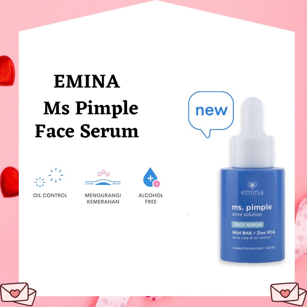 Jual Emina Ms Pimple Acne Solution Face Serum 30 mL - Serum Atasi ...