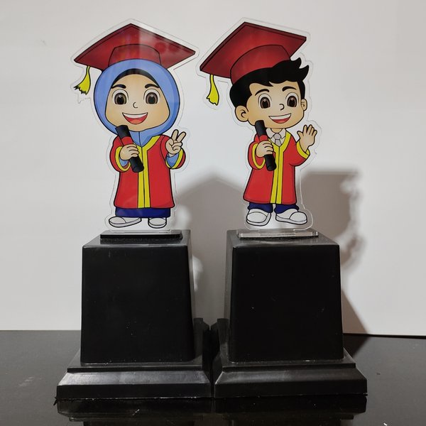 Jual Kedaicreative Plakat Wisuda Anak PAUD / TK - Berbahan Akrilik
