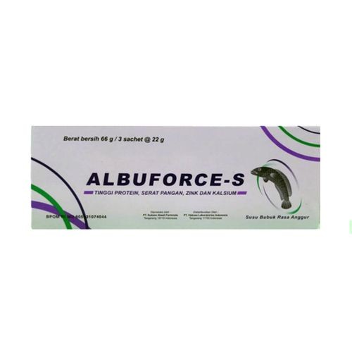 Jual Albuforce Sachet 22 gram Box 3 Sachet | Shopee Indonesia