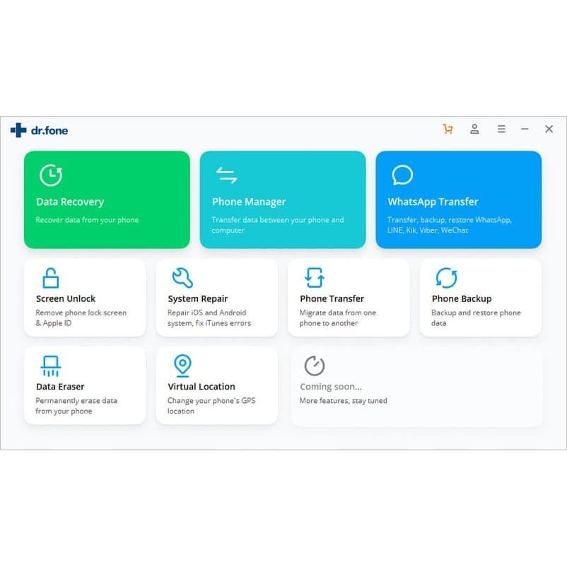 Jual Wondershare Dr.Fone toolkit for iOS and Android 10.7.2.324 ...