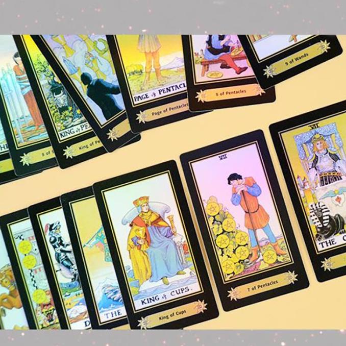 Jual 78 Cards Kartu Tarot Rider Waite Holographic Classic Tarot Sealed Hen04 Shopee Indonesia 9355