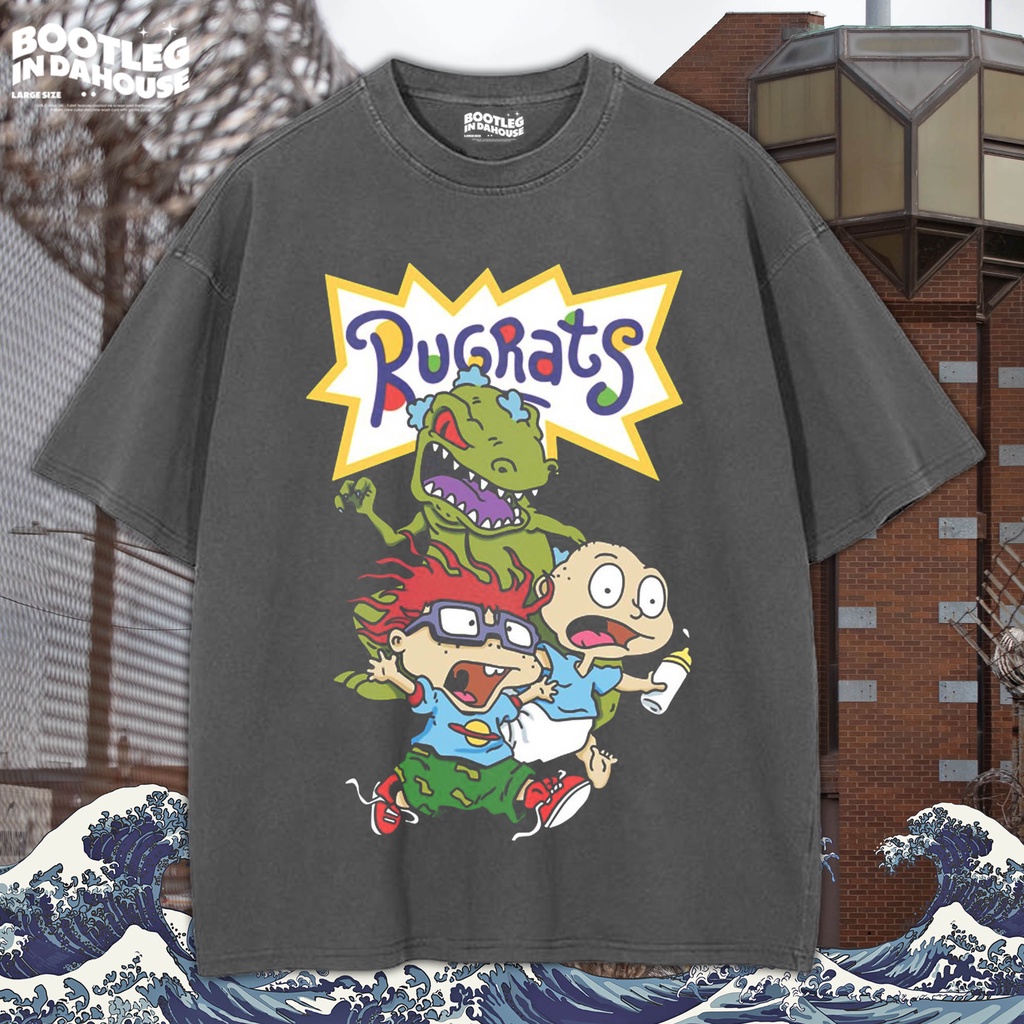 Jual RUGRATS Oversize T-shirt / Kaos Oversize RUGRATS | Shopee Indonesia
