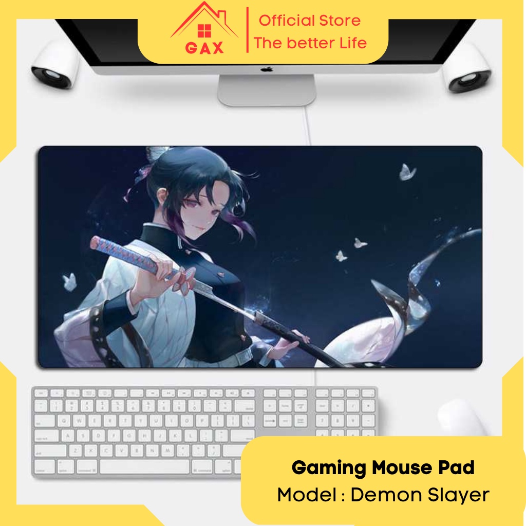 Jual Gaming Mouse Pad Mousepad Jumbo Anime Shinobu Waifu Pad XL Desk