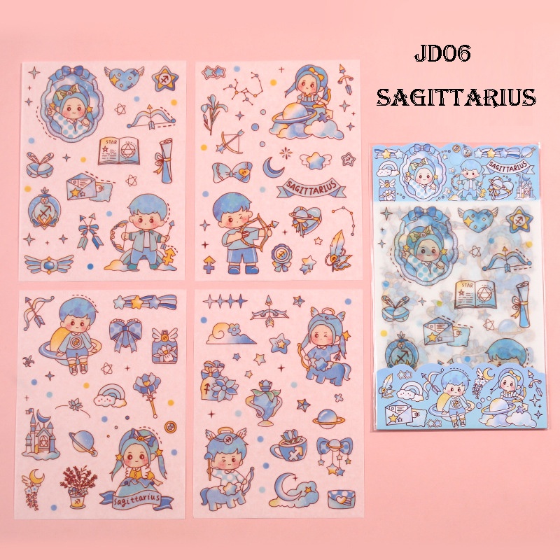 Jual 1 SET ISI 45 PCS STICKER AESTHETIC BERBAGAI MACAM MOTIF LUCU IMUT ...