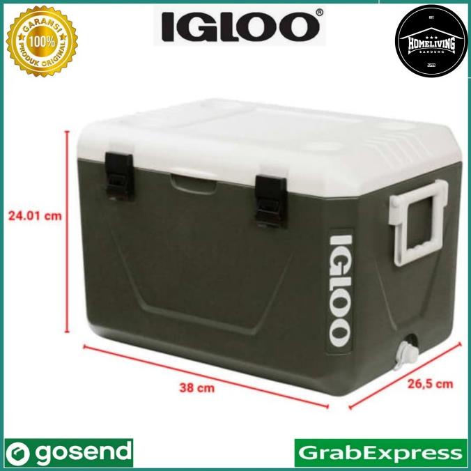 Jual Ready Oke] Igloo 11 Ltr Cooler Box Nestable - Hijau / Igloo ...