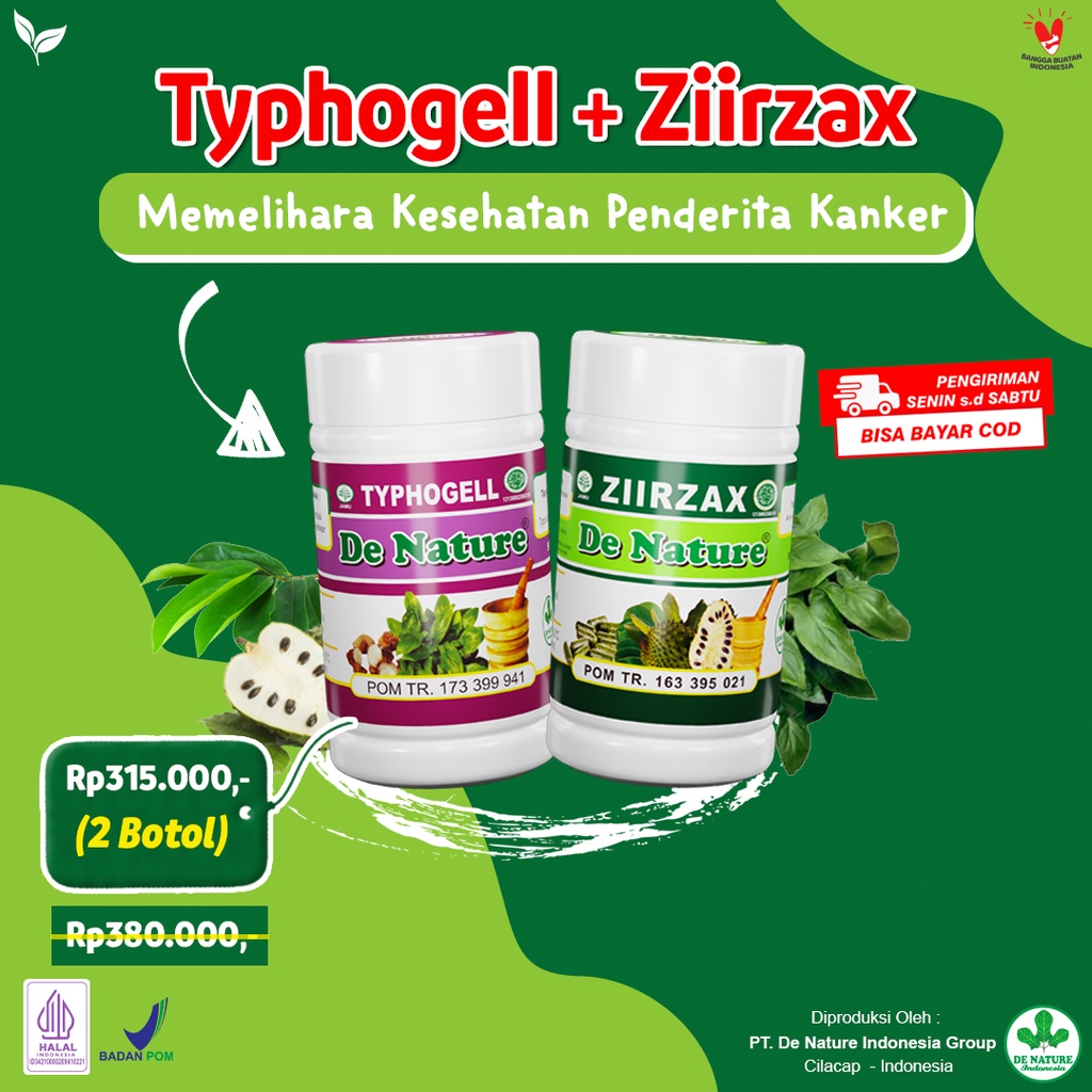 Jual Paket Terbaik Dan Terlaris Ziirzax Typhogell Obat Penghambat