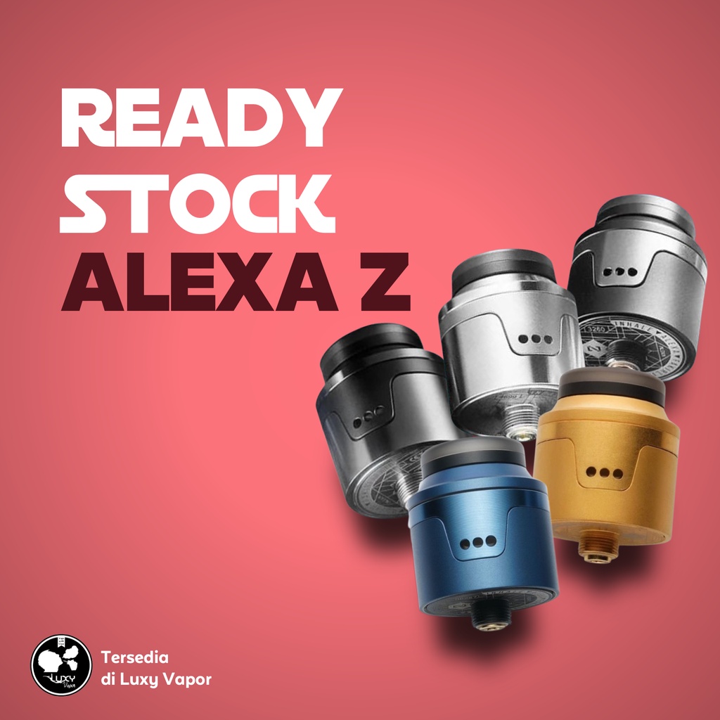 Jual Alexa Z RDA Dual Coil | Shopee Indonesia