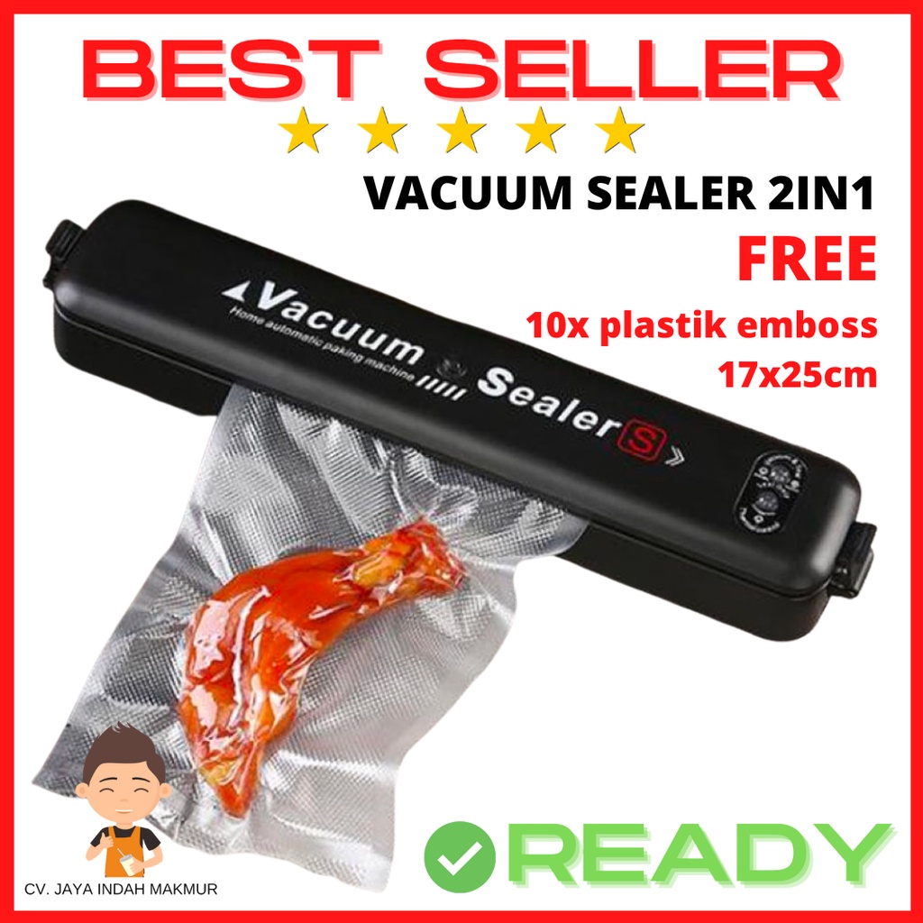 Jual Vacum Sealer Alat Vakum Makanan Alat Vacuum Makanan Frozen Mesin