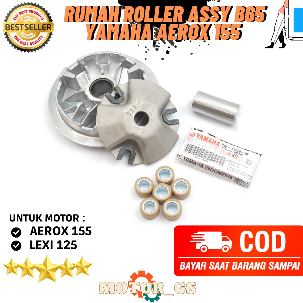 Jual Rumah Roller Assy B Yamaha Aerox Rumah Roller Cvt Komplit