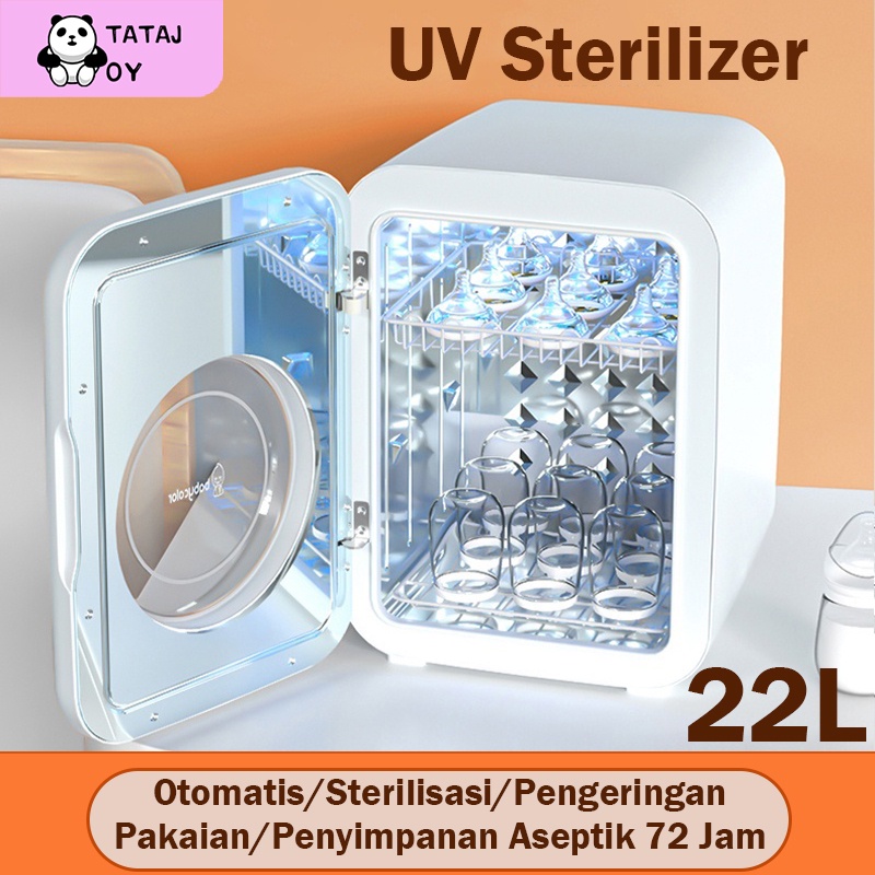 Jual Tatajoy 3 in 1 sterilizer botol bayi UV LED Sterilizer Baby Bottle