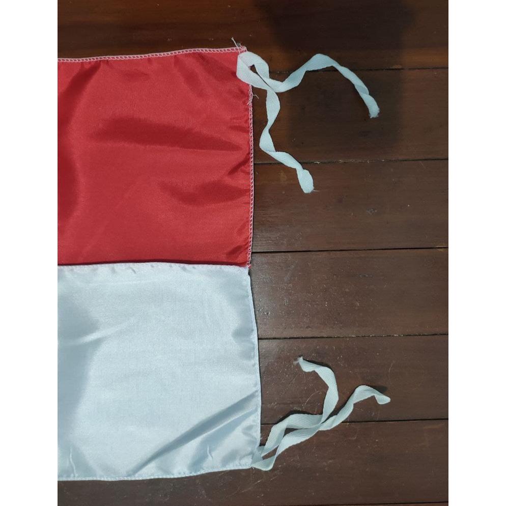 Jual Bendera Merah Putih Ukuran 60x90 Cm Kain Satin Bendera Indonesia Dp07 Shopee Indonesia 