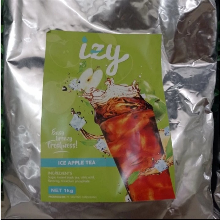 Jual IZY Apple Tea Ice Powder Bubuk Minuman Teh Rasa Buah Apel | Shopee ...