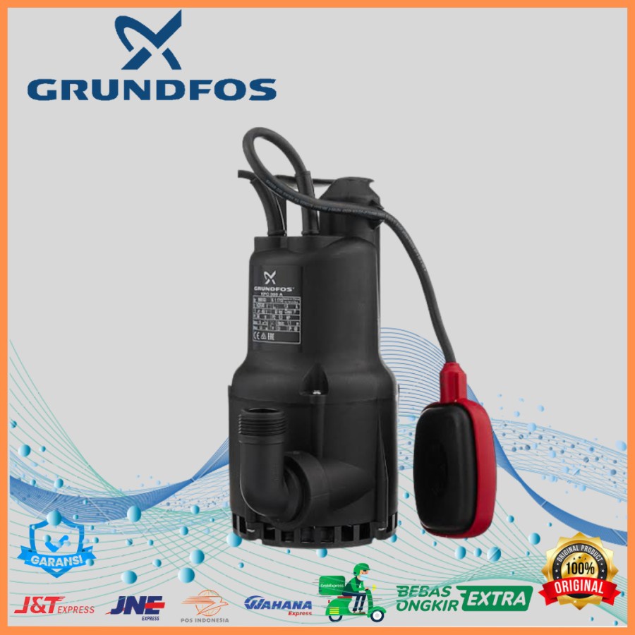 Jual Grundfos KPC 300 A Pompa Celup Kolam Ikan Submersible Pump ...
