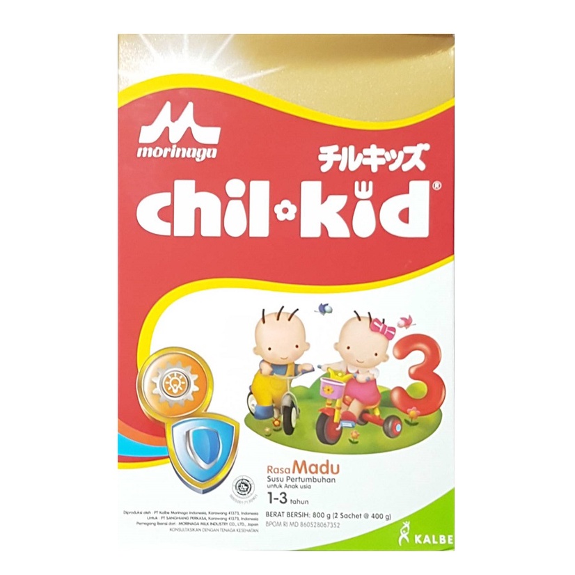 Jual Chil Kid Tahap 3/Chilkid Gold 780 gr Morinaga Susu Anak Usia 1-3 ...